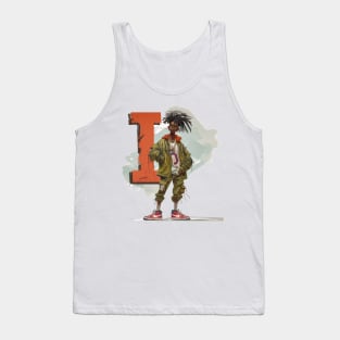 Street Gang Letter i Tank Top